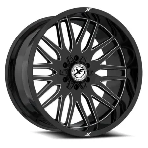 XF Off-Road – XF-205 – Black – 20″x9″ 12mm – Summer Wheels – XF-205209061351397+12GBML